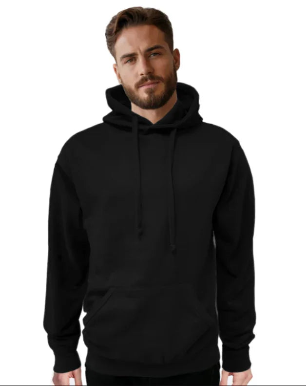 Custom Men's Fleece Hoodie | Long Sleeve Printing