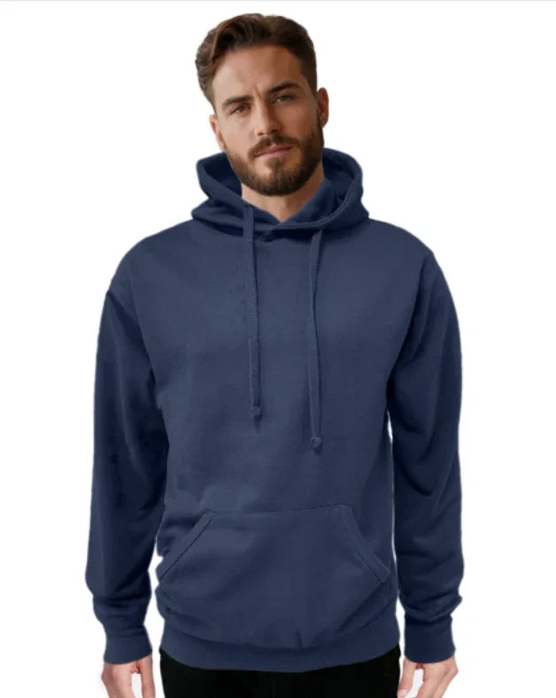 Custom Men's Fleece Hoodie | Long Sleeve Printing