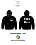 Custom Print Zip-Up Hoodie