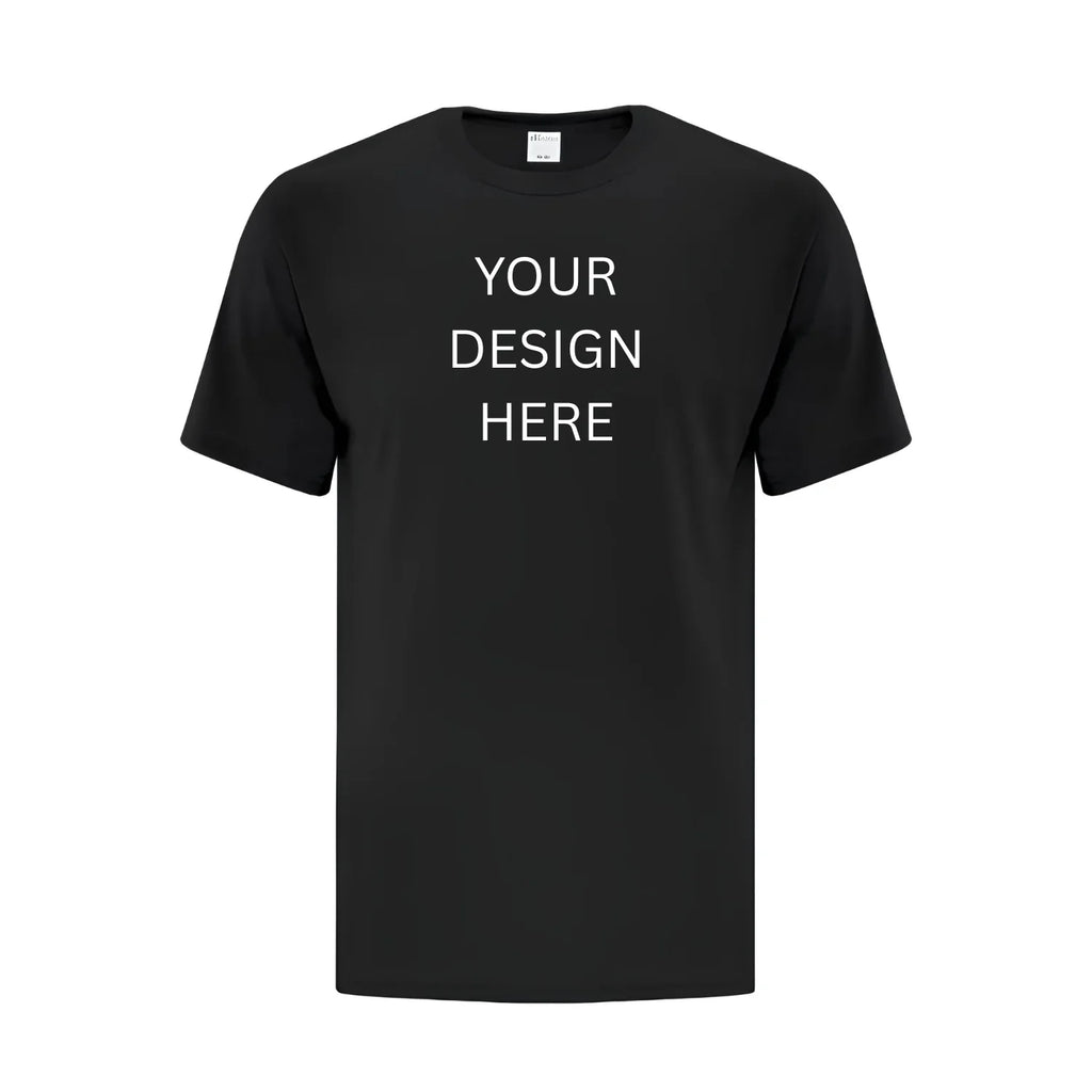 Custom Business T-Shirts Canada | ATC1000 Cotton Tee | DTF Printing Near Me