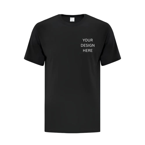 Custom Business T-Shirts Canada | ATC1000 Cotton Tee | DTF Printing Near Me
