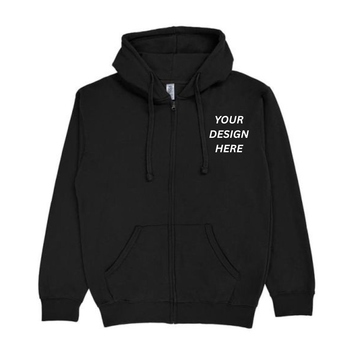 Custom DTF Printed Ideal Fleece Full Zip Hoodie – DTF PRINTING NEAR ME