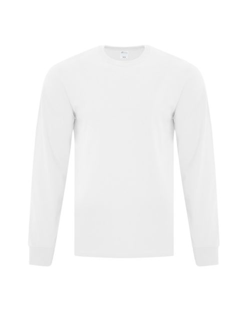 Custom Long Sleeve T-Shirt Printing | ATC Cotton Tee